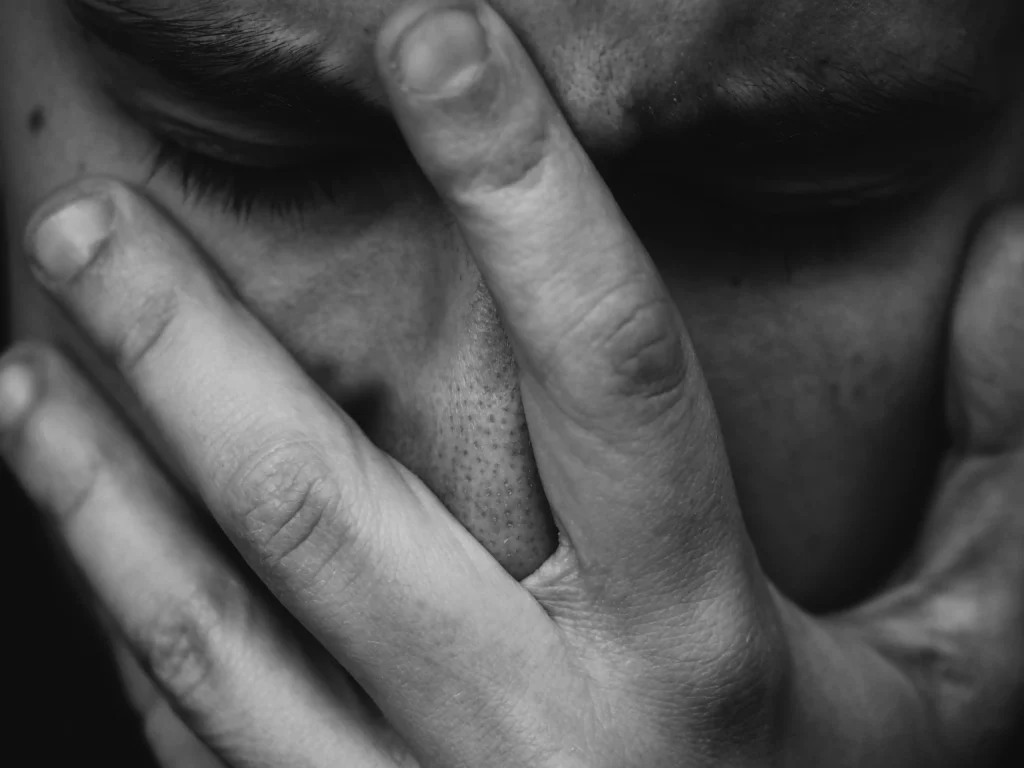 Person covering their face, Path Community article image